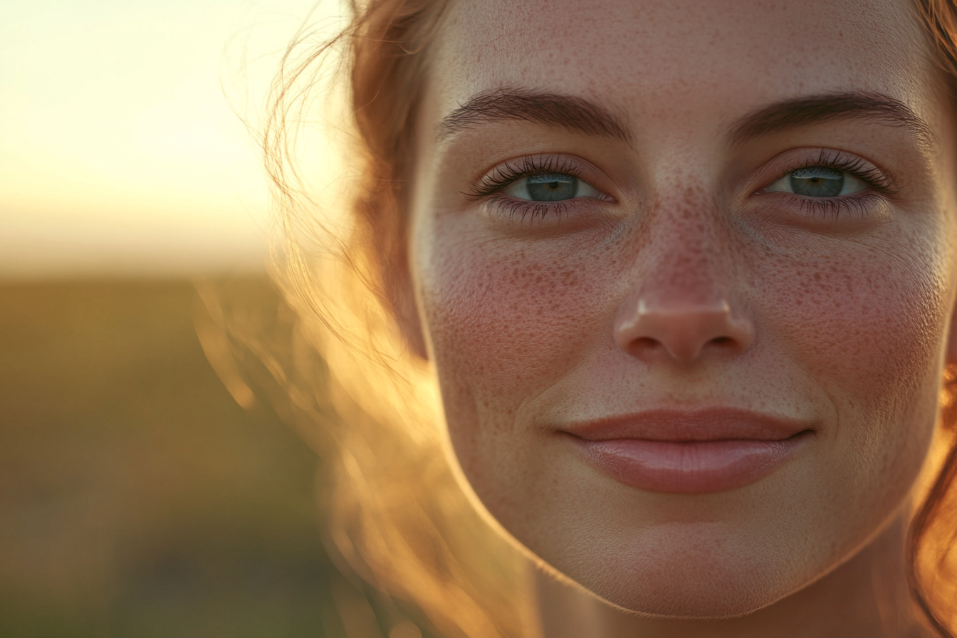 A woman smiling | Source: Midjourney