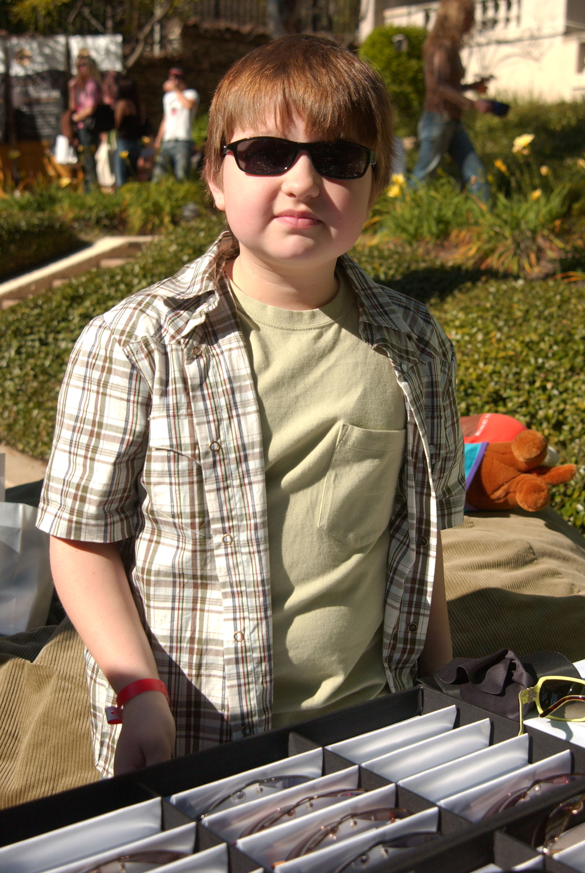 Angus T. Jones in Los Angeles in 2005 | Source: Getty Images