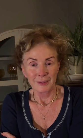 In a close-up shot, Beverley Callard's eyes glisten with emotion as she opens up about losing consciousness in camp, the intimate framing capturing the raw honesty of her account. | Source: Instagram/beverleycallard