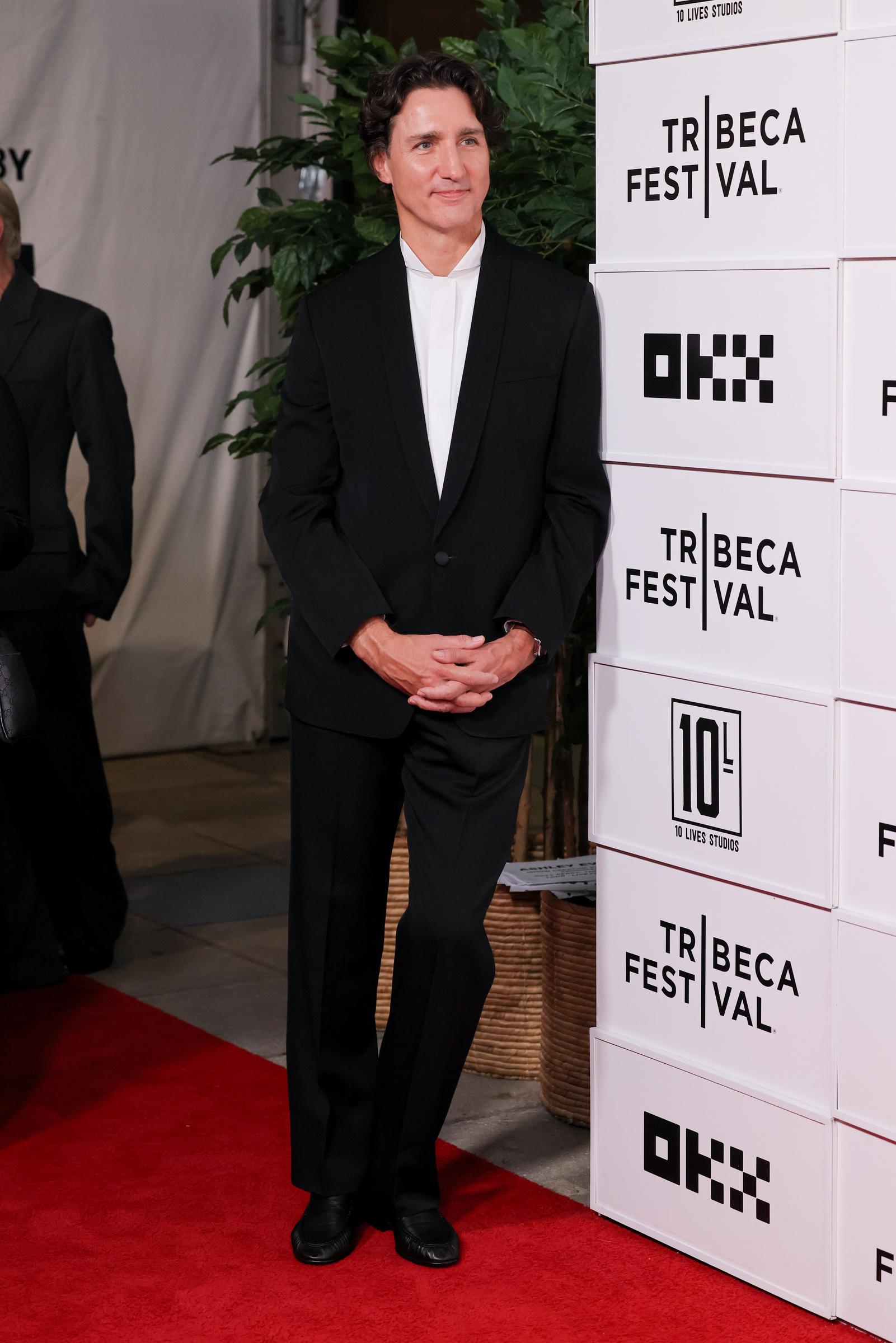 Justin Trudeau attends the "Katy Perry: The Lifetimes Tour" Premiere during the 2026 Tribeca Festival at BMCC Theater on June 8, 2026 in New York City. | Source: Getty Images
