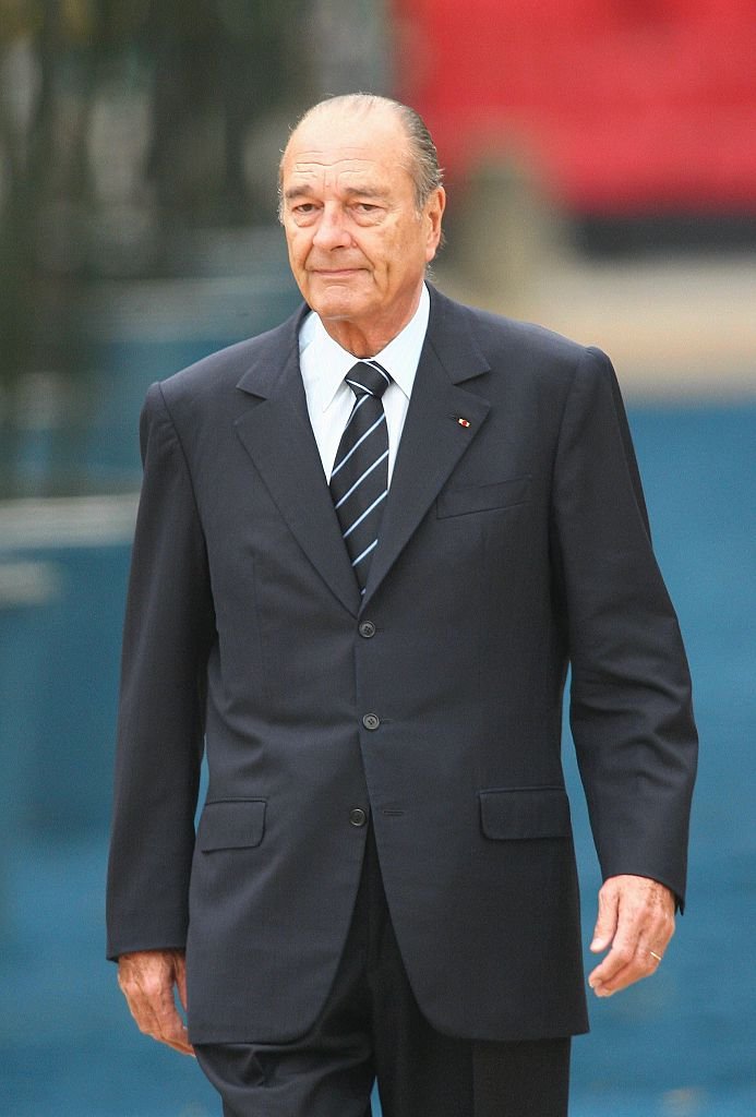 L'ancien président Jacques Chirac. l Source : Getty Images