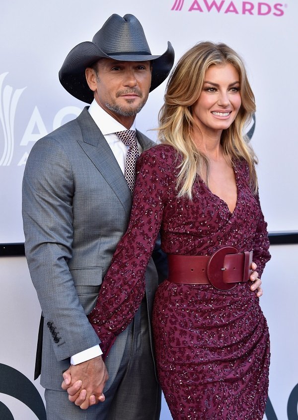 Tim McGraw and Faith Hill on April 2, 2017 in Las Vegas, Nevada | Source: Getty Images
