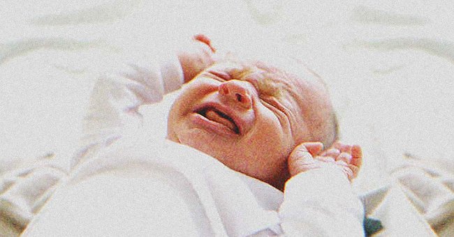 A baby crying | Source: Shutterstock