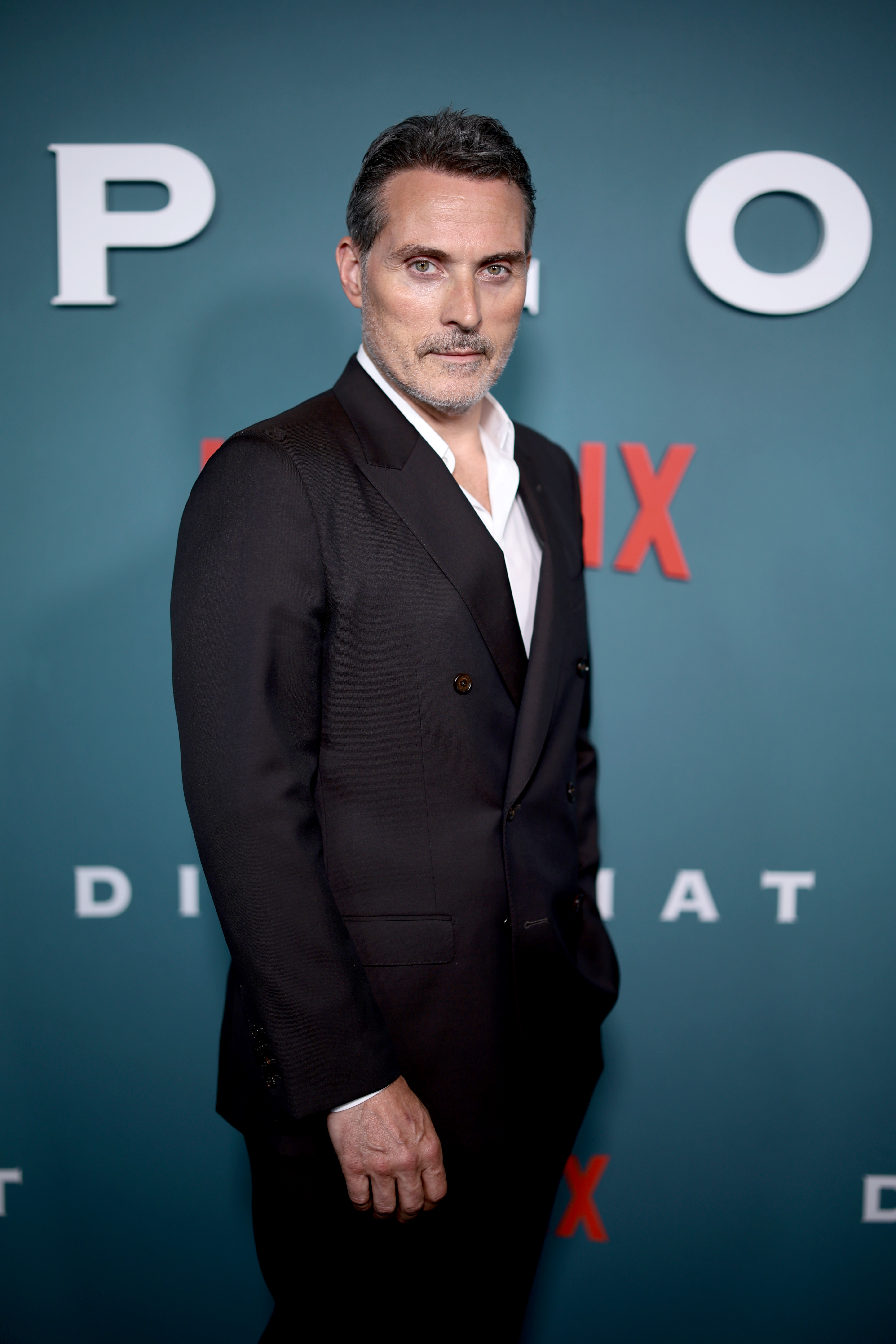 Rufus Sewell at the premiere of "The Diplomat" on April 18, 2023, in New York | Source: Getty Images