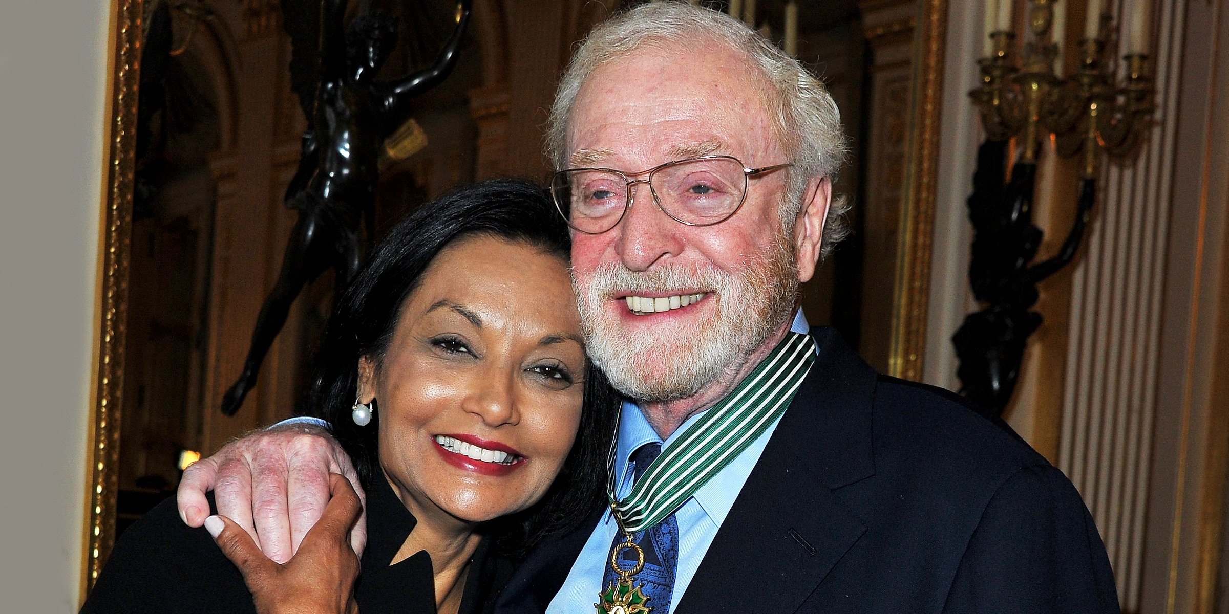 Shakira Caine and Michael Caine | Source: Getty Images