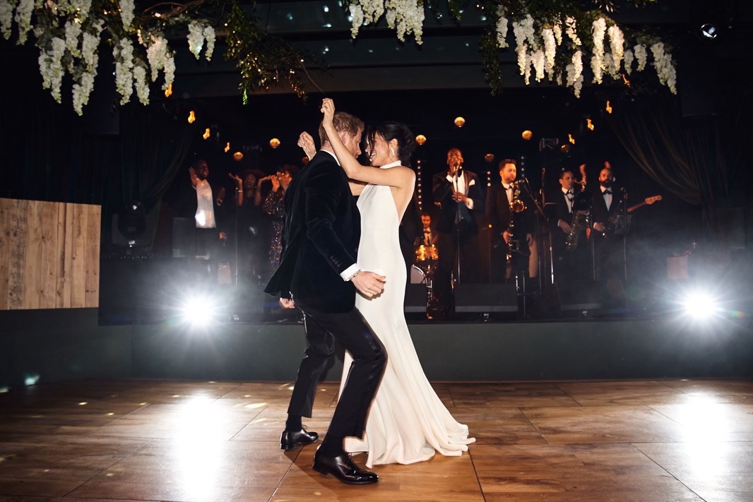 Prince Harry, Duke of Sussex and Meghan, Duchess of Sussex during their wedding reception on May 19, 2018. | Source: Instagram/meghan