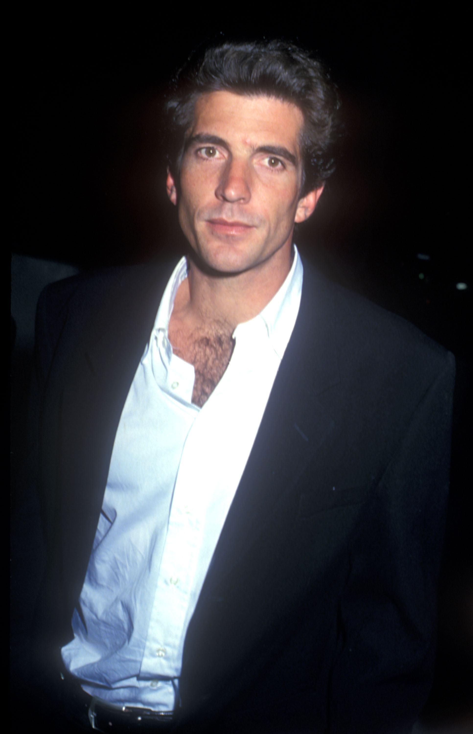 John F. Kennedy Jr. photographed in Los Angeles, California, in 1993. | Source: Getty Images