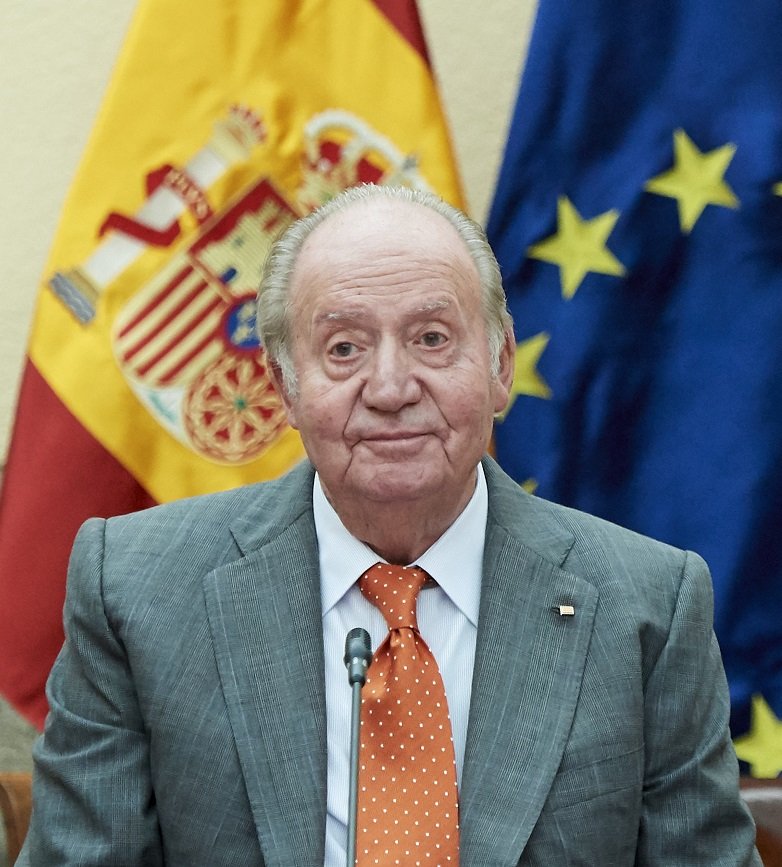 Juan Carlos I en el Palacio Real, Madrid, mayo de 2020. | Foto: Getty Images