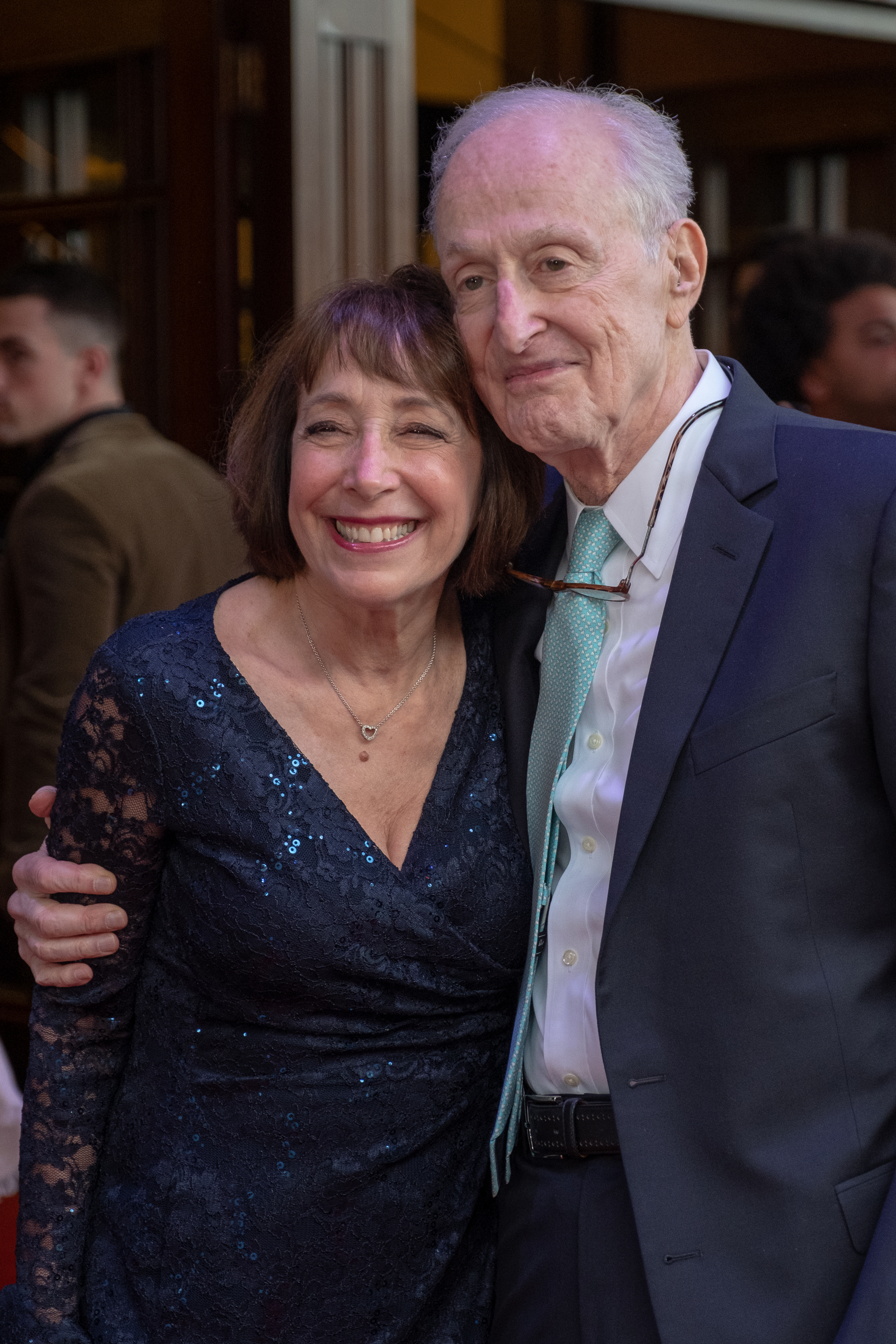 Didi Conn and David Shire seen attending the gala performance of "Big The Musical" on September 17, 2019 in London. | Source: Getty Images
