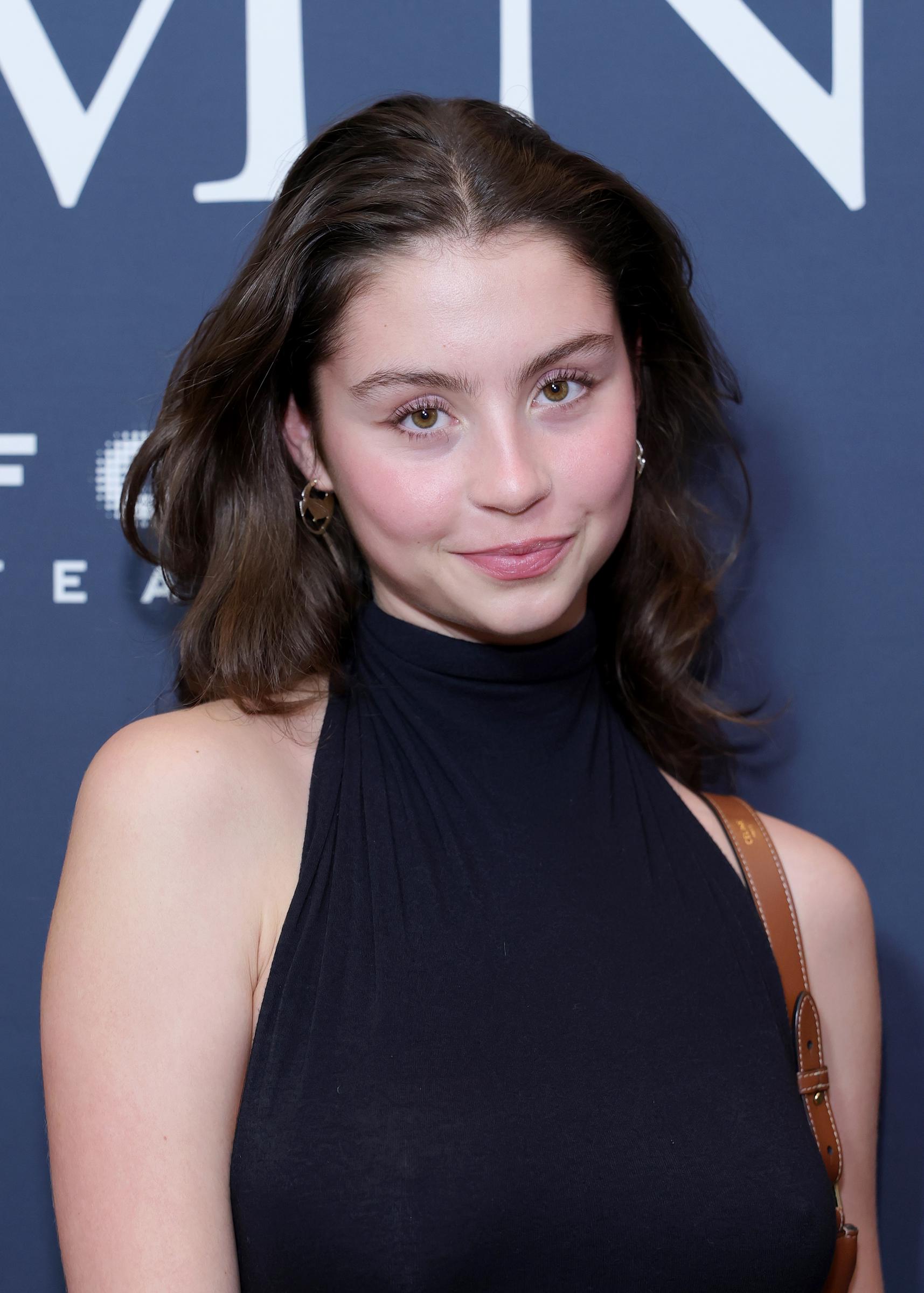 Carys Zeta Douglas attends the "Hamnet" New York Screening at Whitby Hotel on November 21, 2025 in New York City | Source: Getty Images