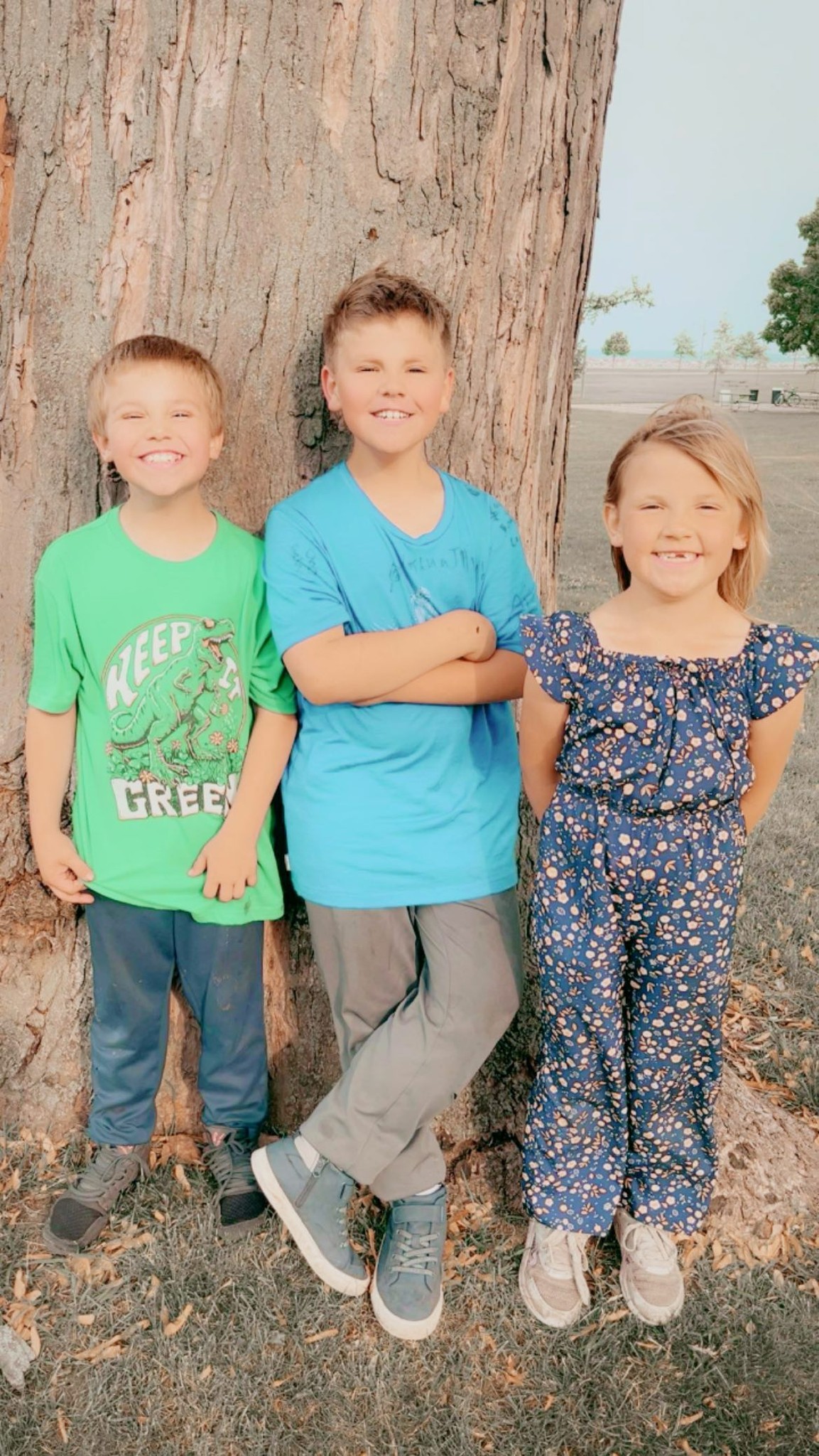 Alena Kannin with her brothers Connor and Rylee Kannin, from a post dated June 13, 2025 | Source: Facebook/jourdan.feasby