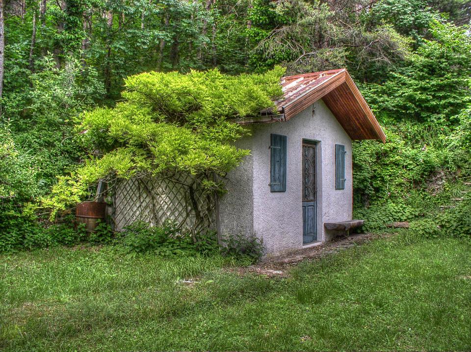 Pequeña casa en zona rural. | Foto: Pixabay