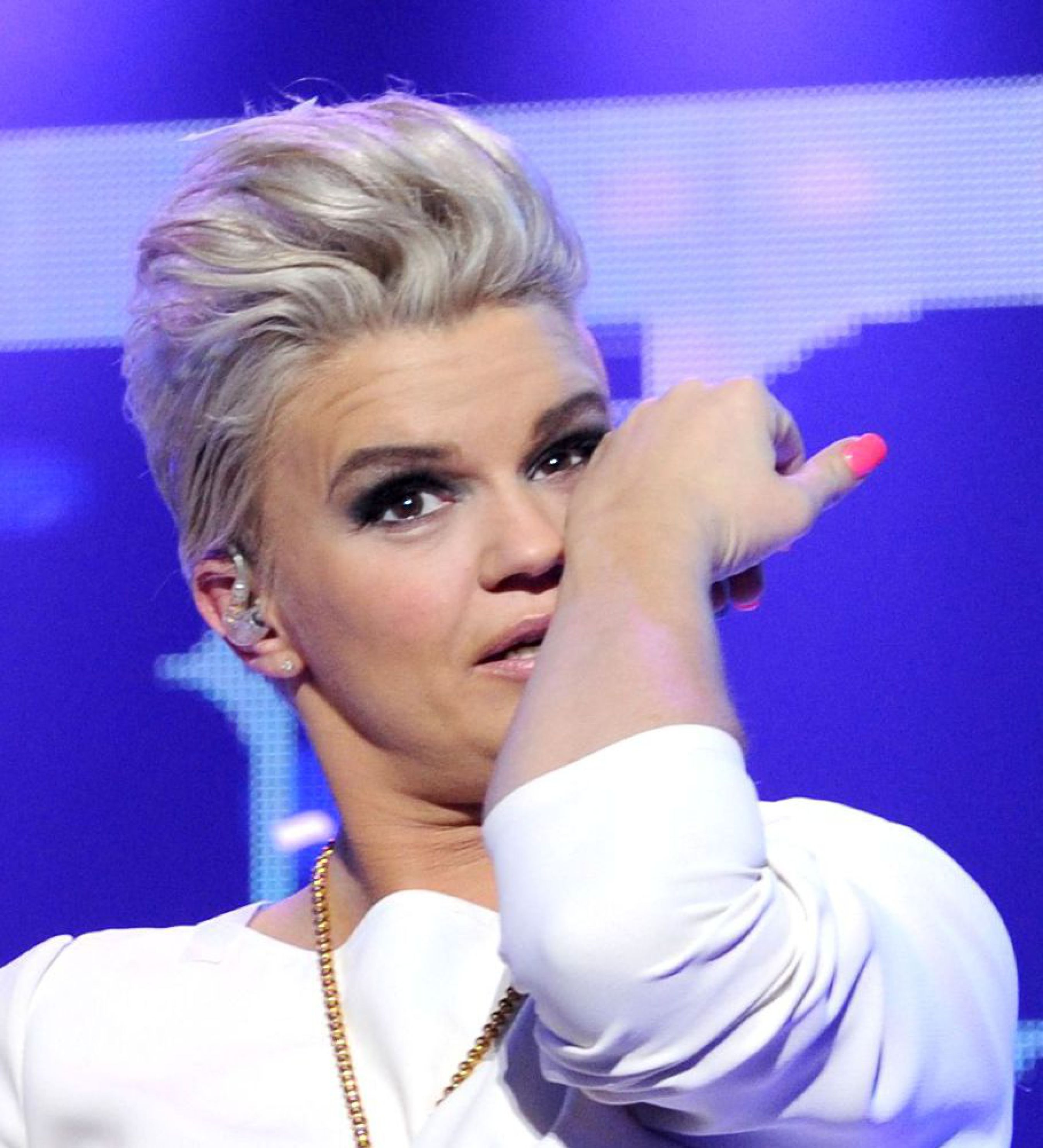 Kerry Katona during The Big Reunion concert with Atomic Kitten on 26 February 2013 in London, Britain. | Source: Getty Images