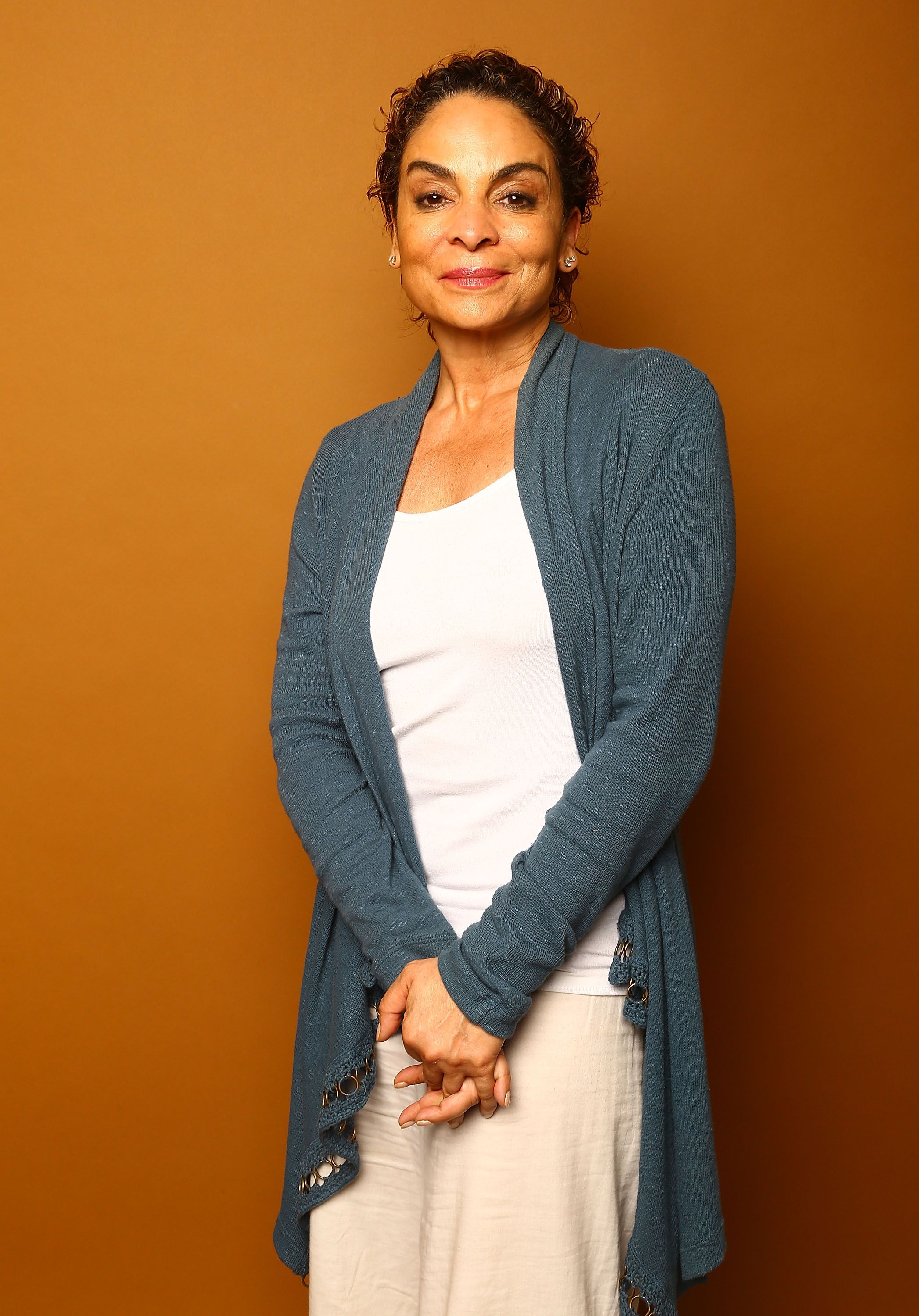 Jasmine Guy poses for a portrait at the 2014 American Black Film Festival a...