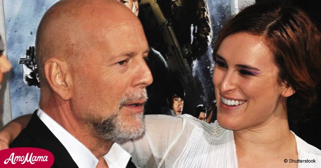Bruce Willis´daughter Rumer shares sweet throwback pic with her dad. She was such a cutie