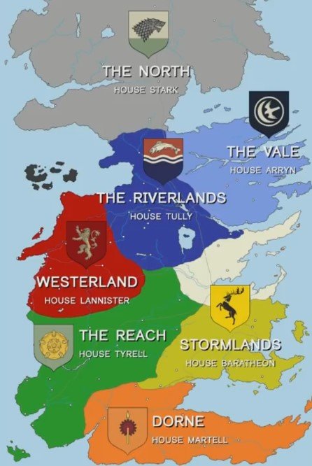 Game Of Thrones Family Tree Sheds Light On The Story Development