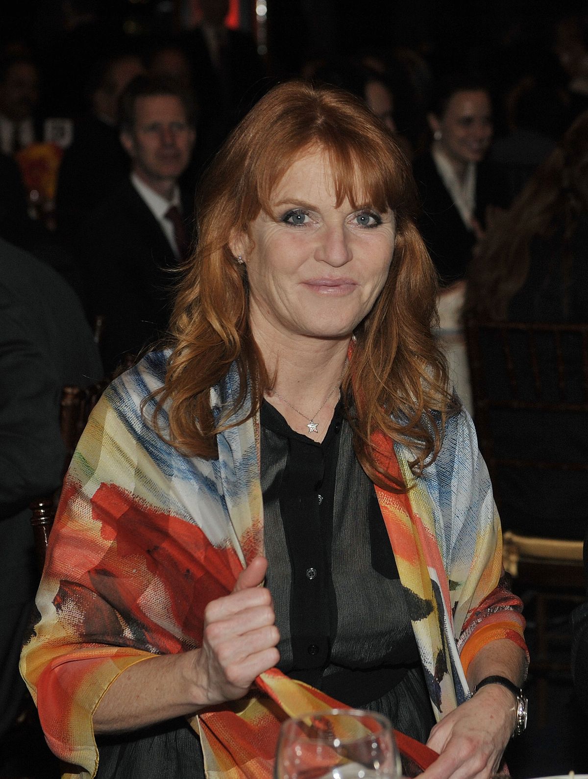 Sarah Ferguson, Duchess of York at the Miracle Corners of the World Annual Gala dinner celebration on April 13, 2010 | Photo: Getty Images