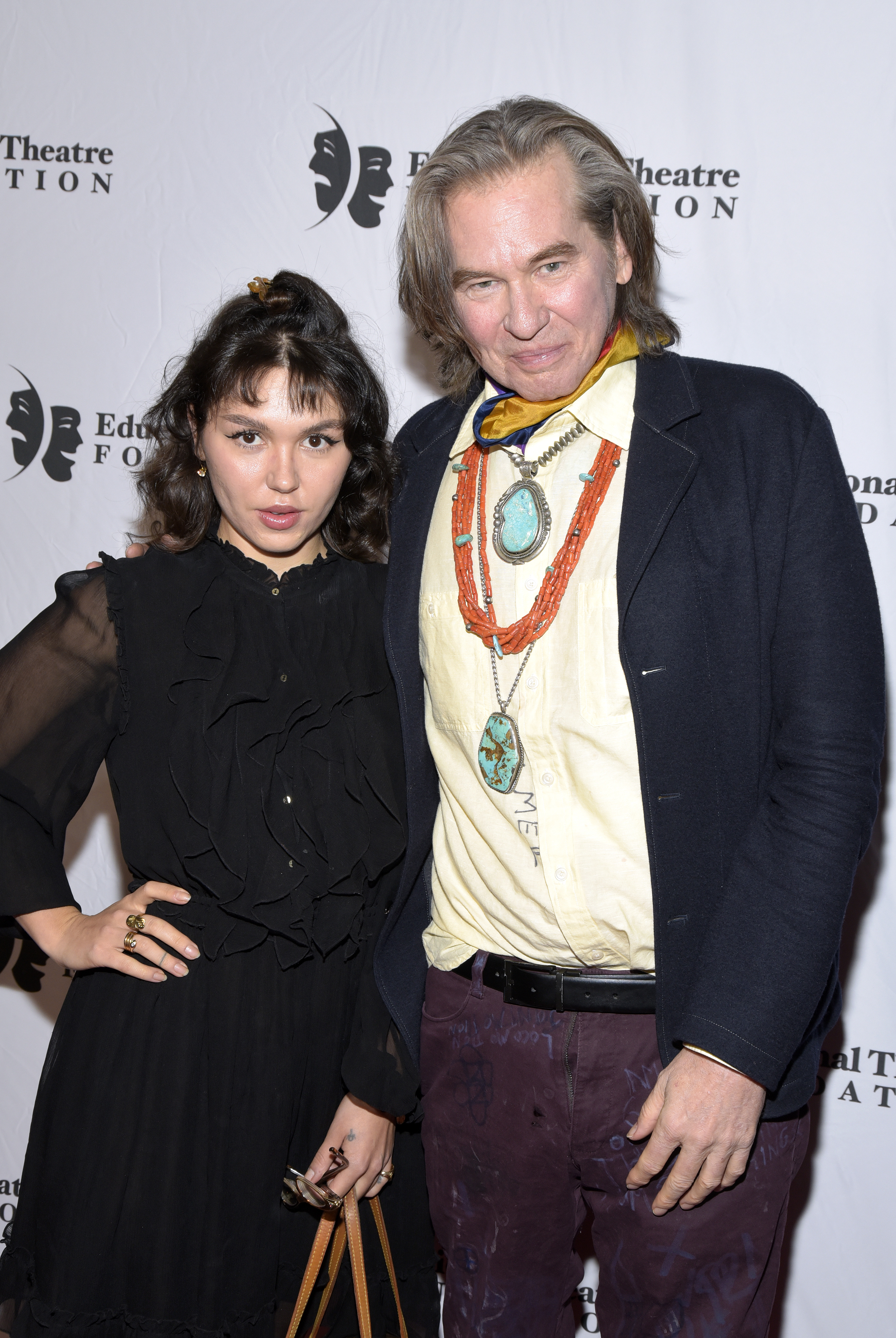 Val and Mercedes Kilmer at the 2019 Annual Thespians Go Hollywood Gala on November 18, 2019 | Source: Getty Images
