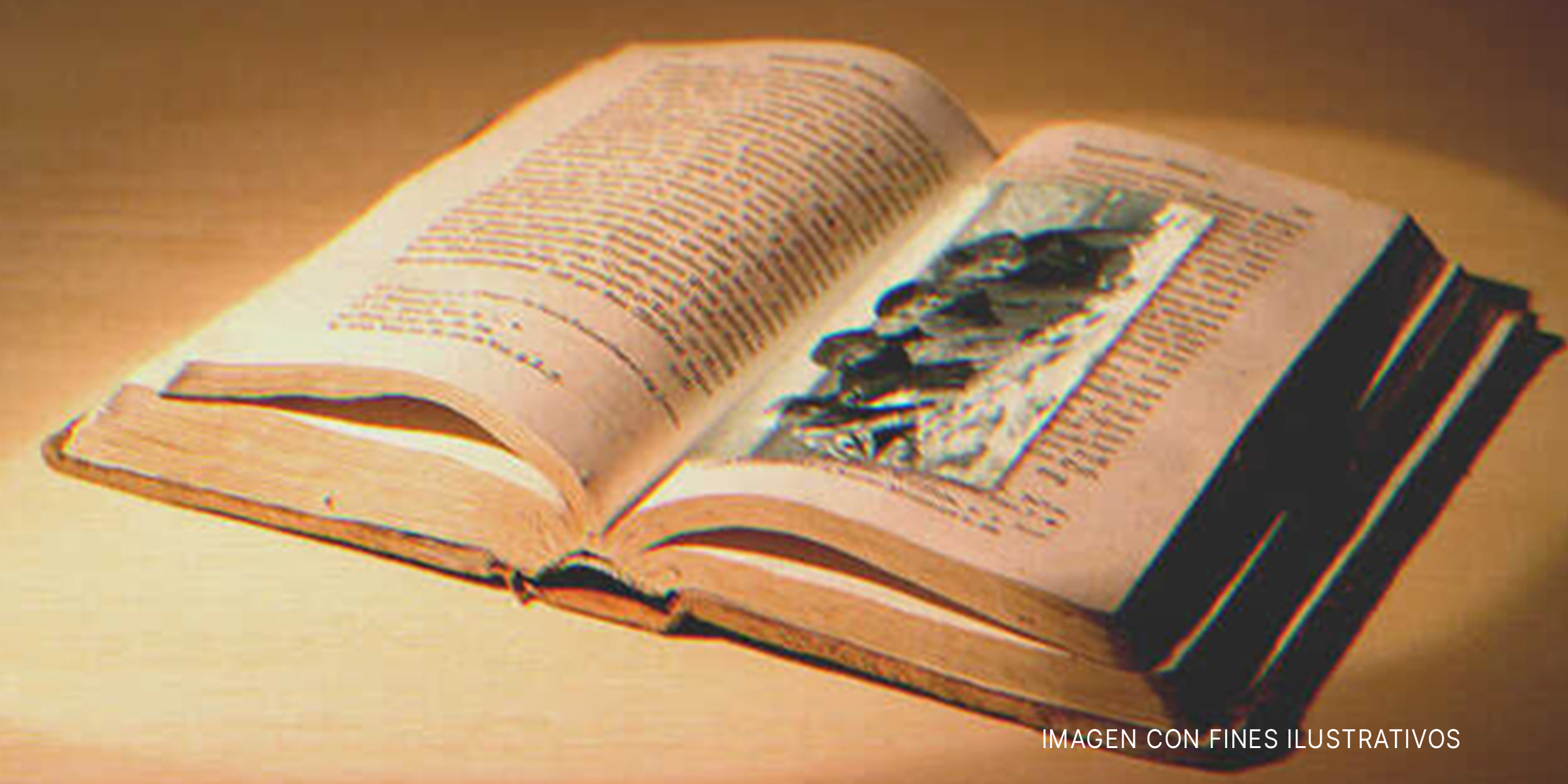 Fotografía guardada dentro de un libro. | Foto: Shutterstock