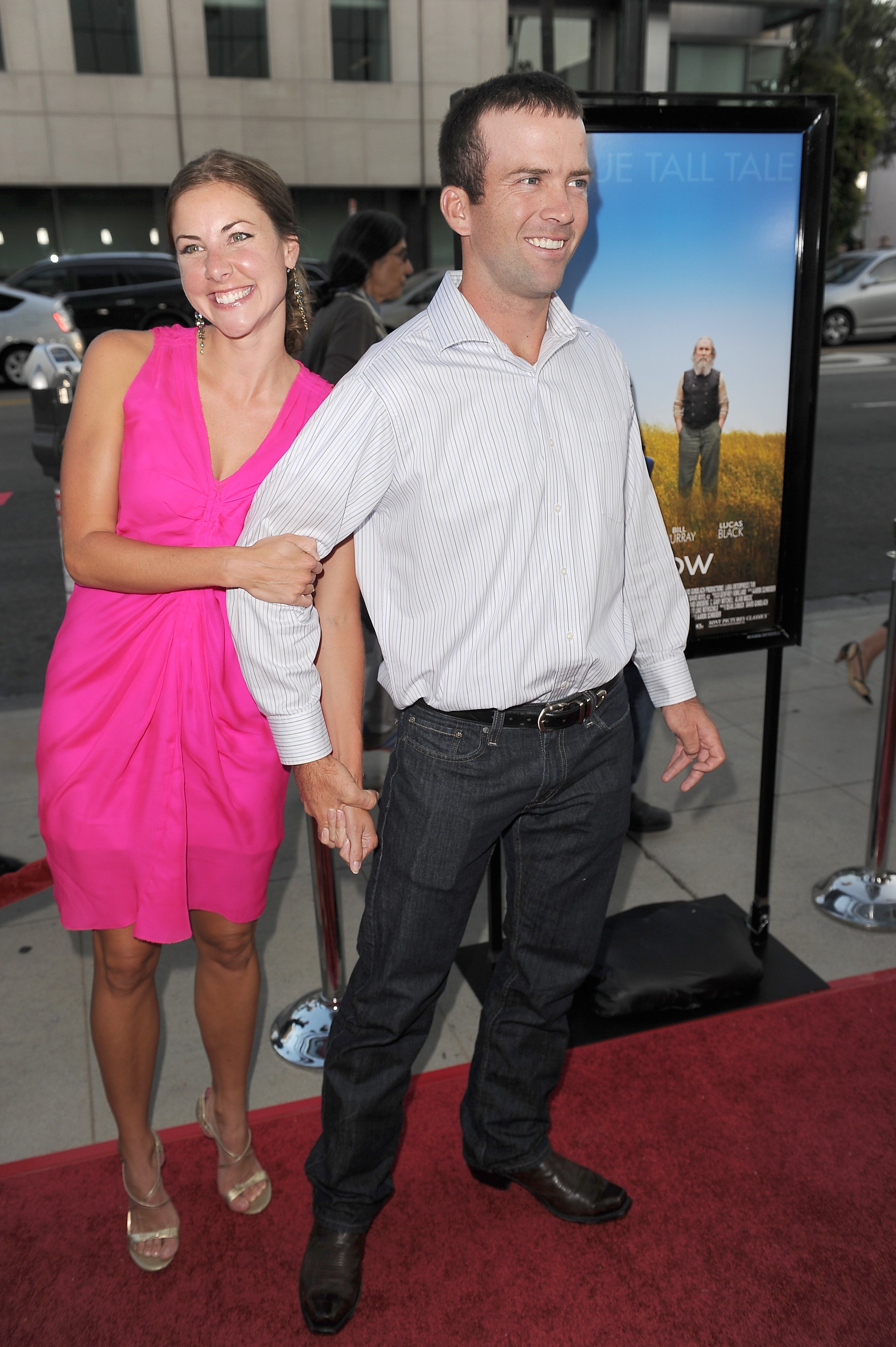 Maggie and Lucas Black at the Los Angeles premiere of "Get Low" in Beverly Hills on July 27, 2010 | Source: Getty Images