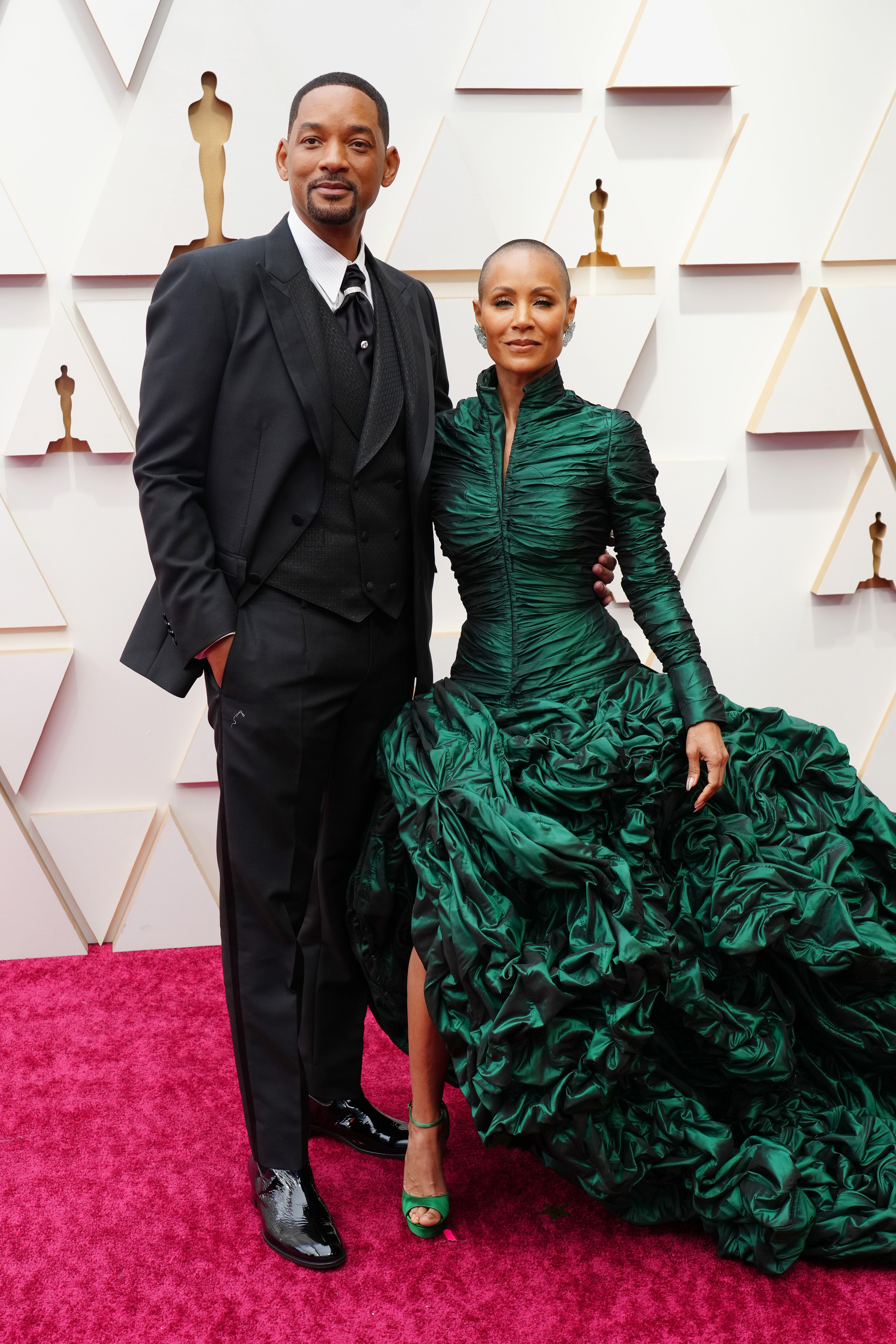 Will Smith and Jada Pinkett Smith at the 94th Annual Academy Awards on March 27, 2022, in Hollywood, California. | Source: Getty Images