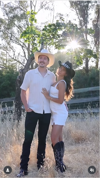 Hunter and Tara Fieri, from a post dated August 13, 2025 | Source: Instagram/tarafieri/
