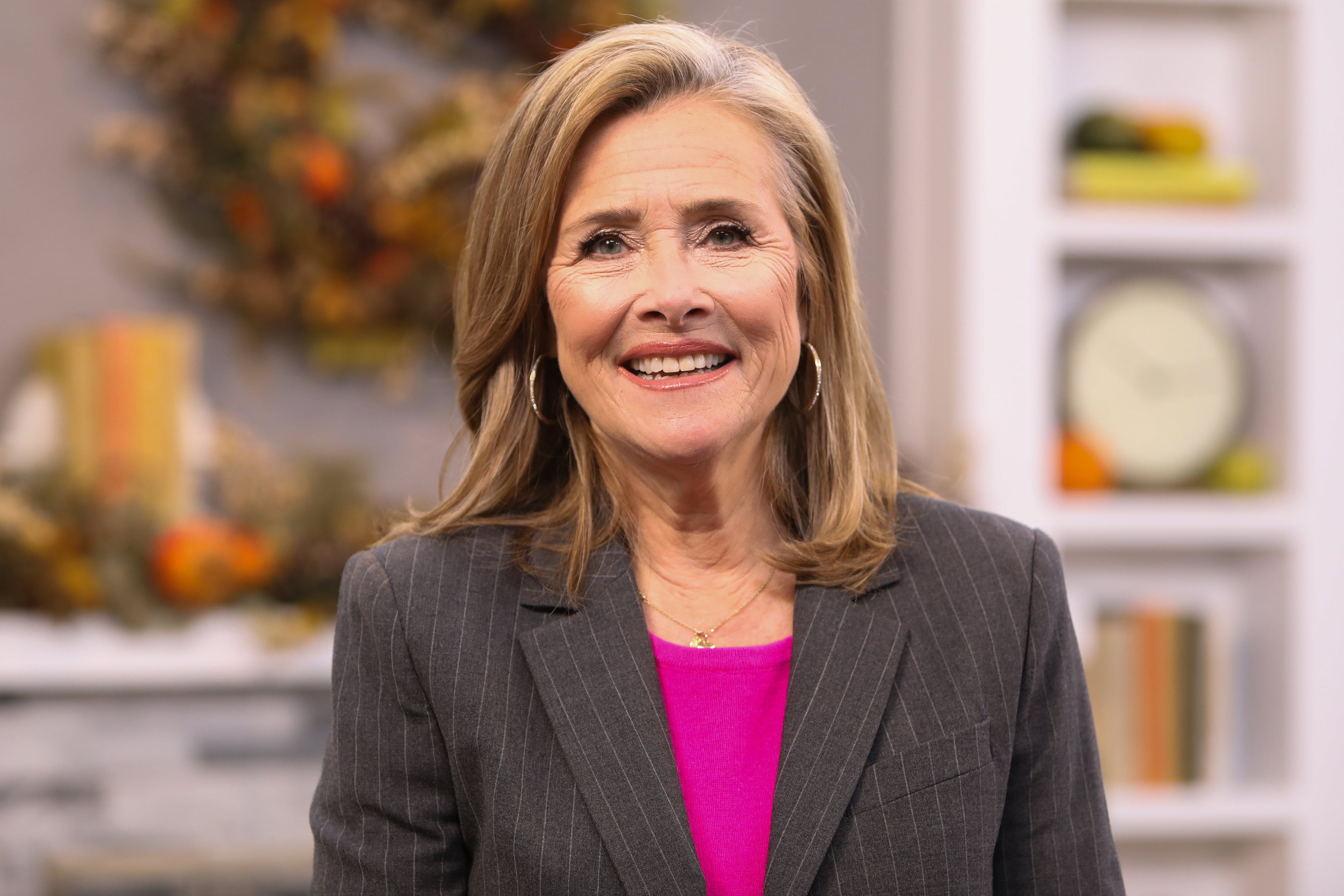 Meredith Vieira visits Hallmark Channel's "Home & Family" at Universal Studios Hollywood in Universal City, California on October 9, 2019. | Source: Getty Images