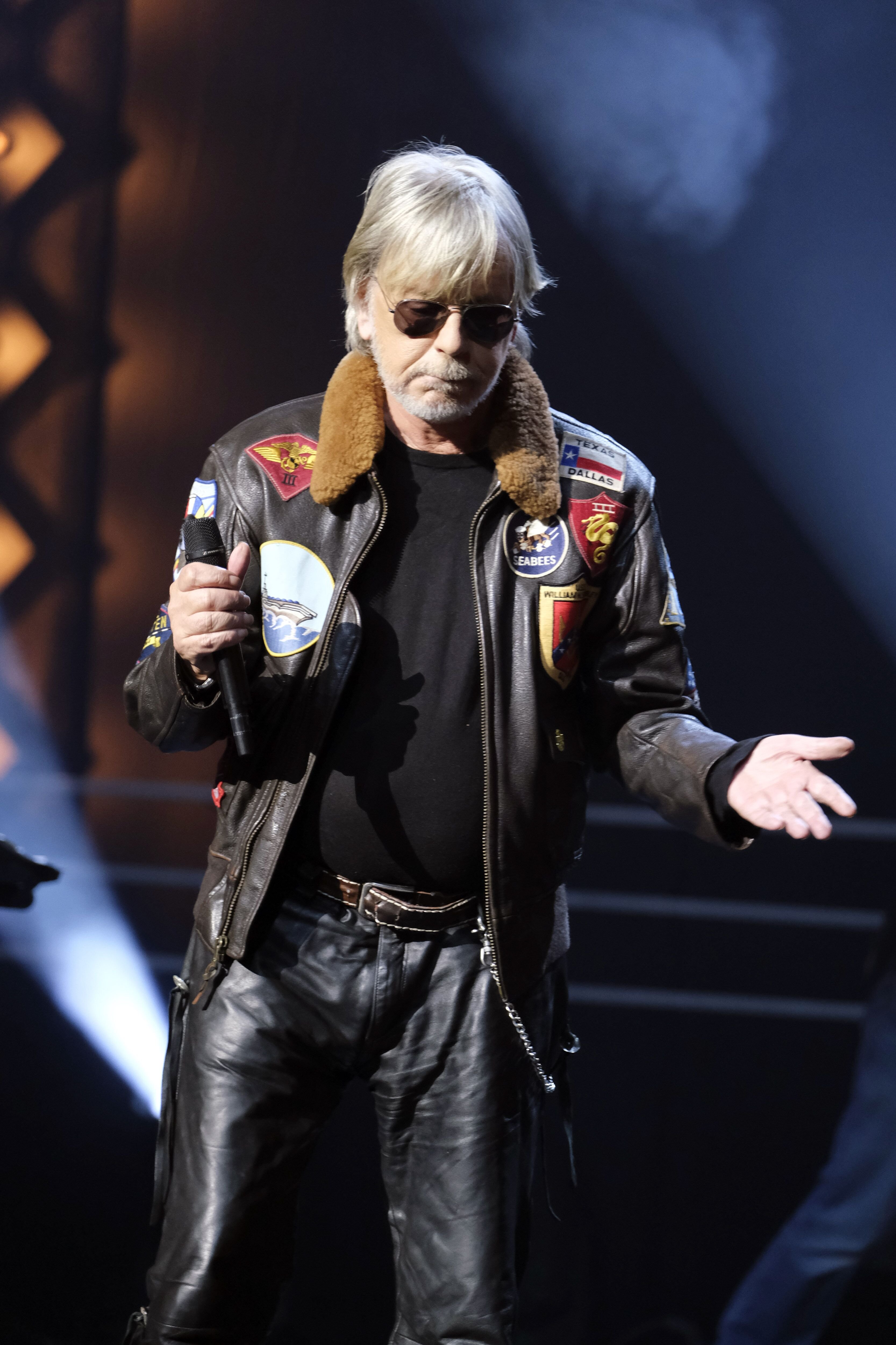 Renaud Sechan reçoit le "Grand Prix de la Sacem" à la Salle Pleyel à Paris, France. | Photo : Getty Images