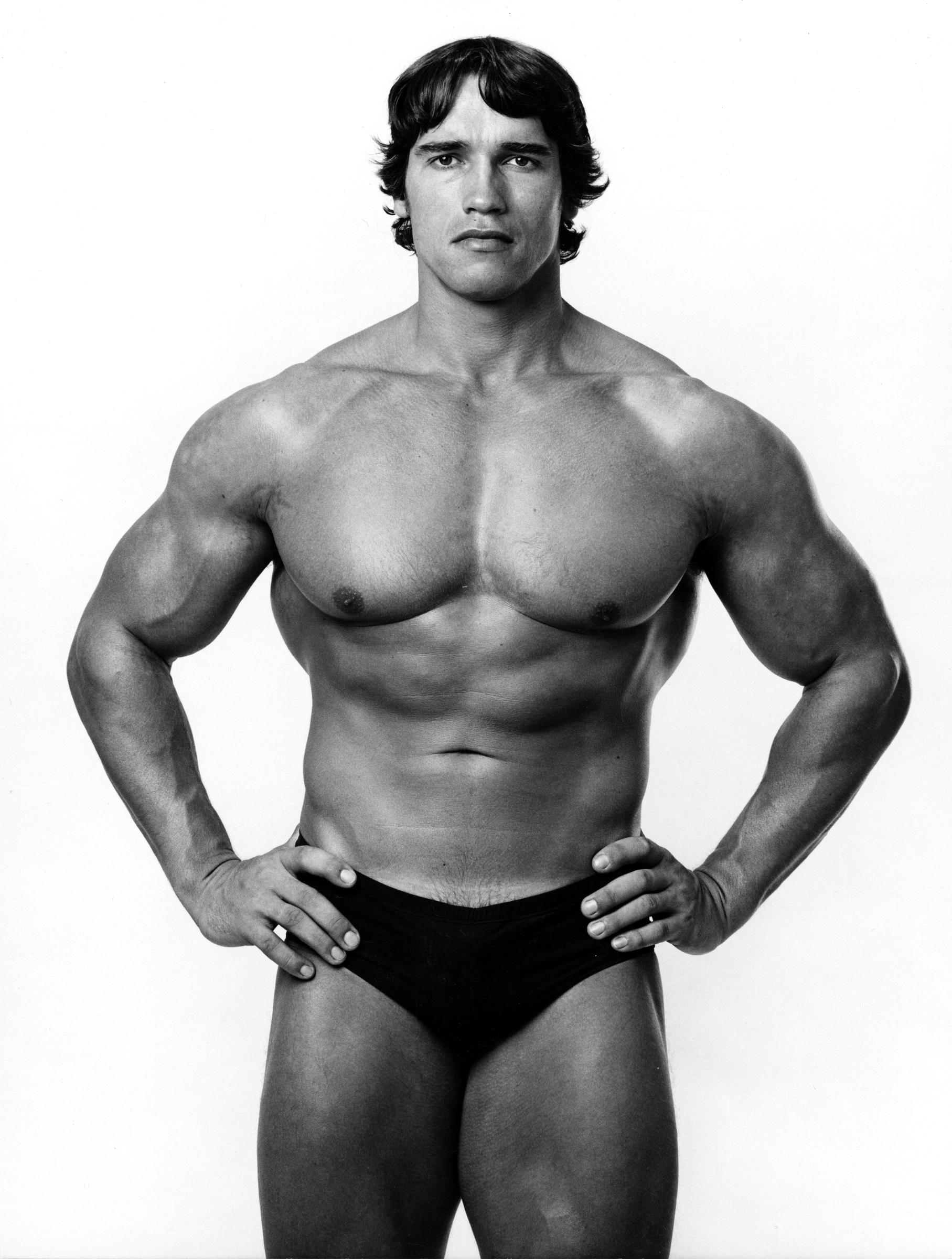 Arnold Schwarzenegger in 1976. | Source: Getty Images