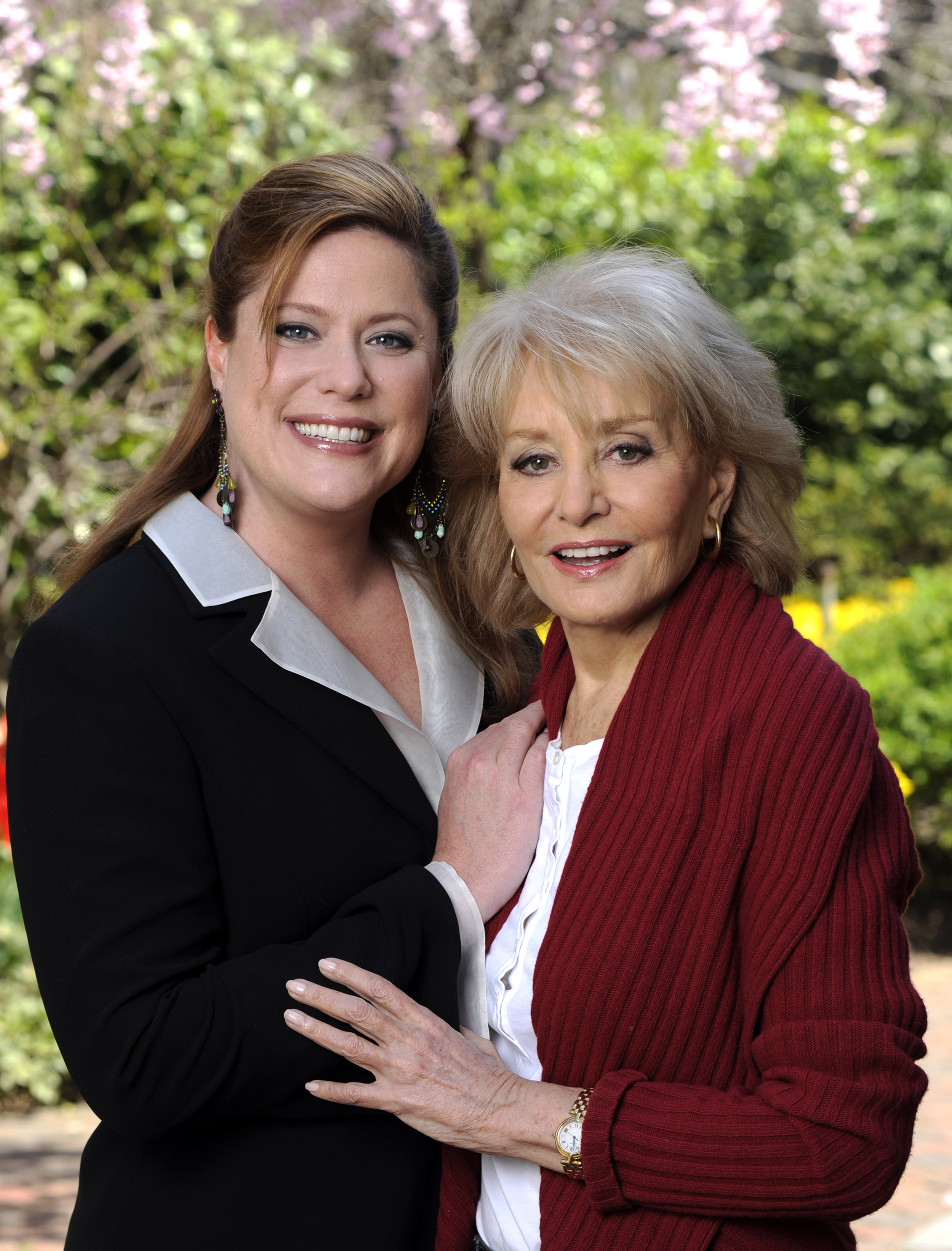 Jackie Danforth and Barbara Walters on the "Audition: Barbara Walters' Journey" news special on April 18, 2008 | Source: Getty Images