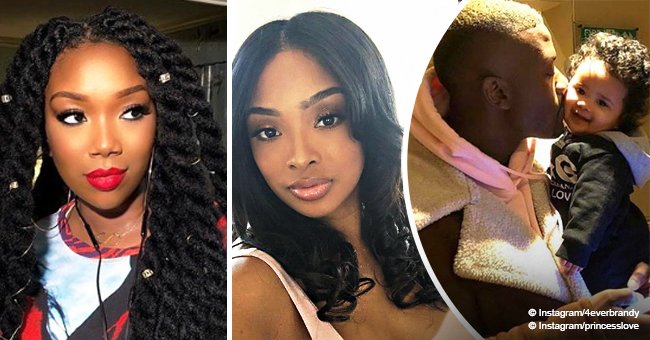 Brandy shares photo of Ray J & baby Melody, sends touching note to Princess Love after family feud