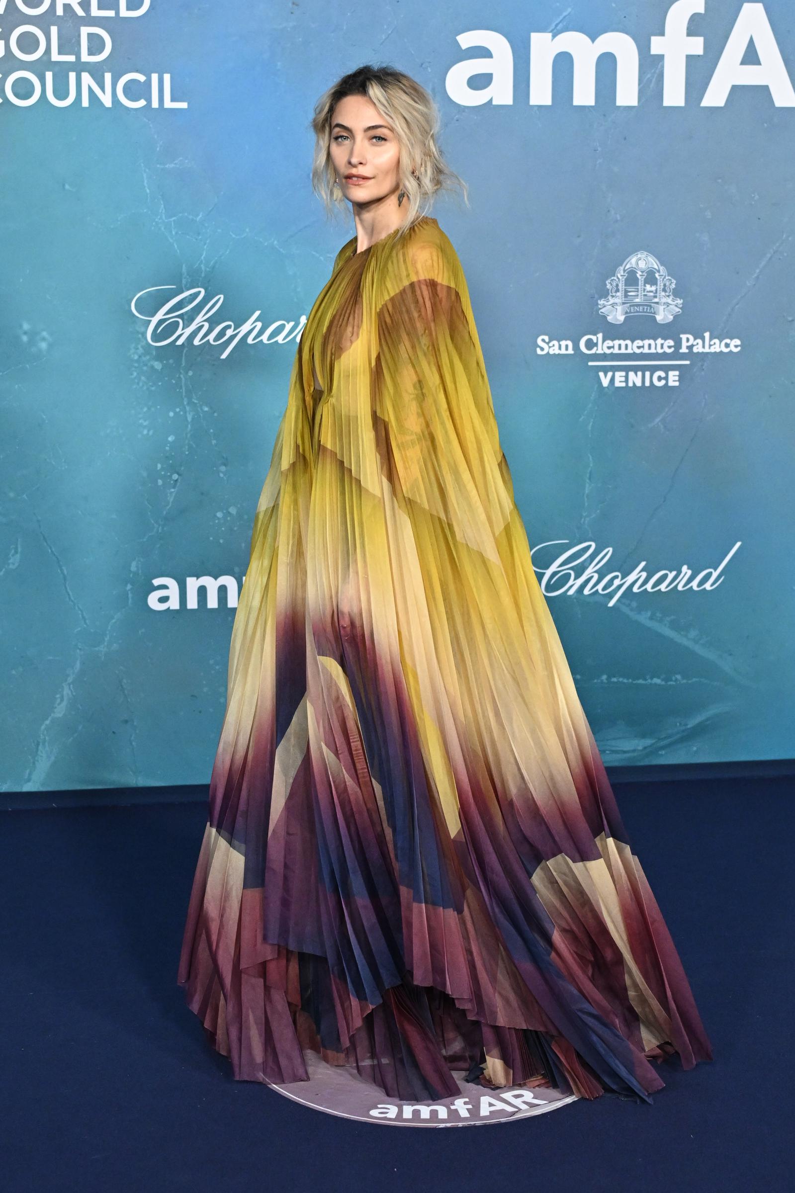 Paris Jackson at the amfAR Gala Venezia in Italy on August 31, 2025. | Source: Getty Images