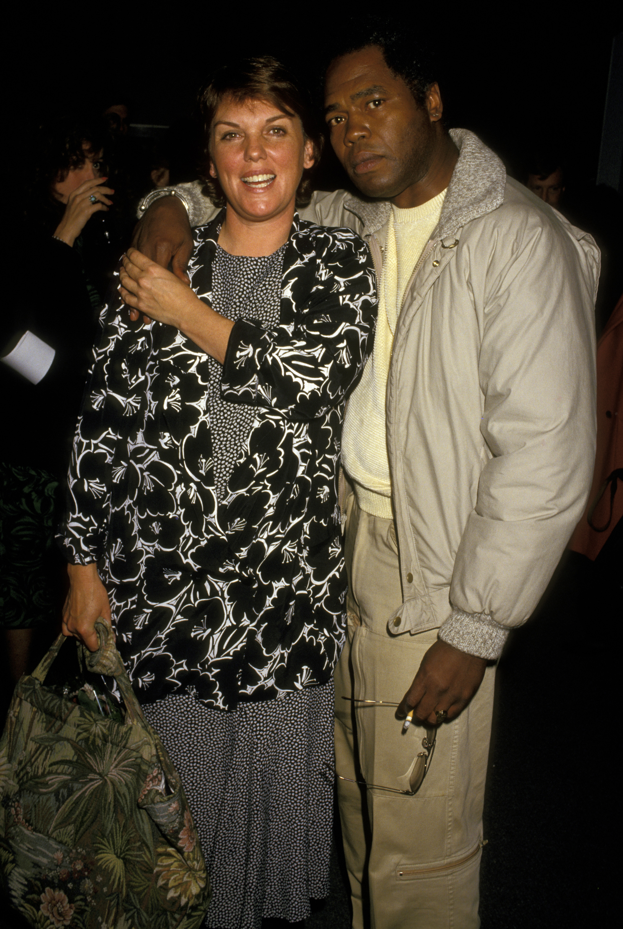 Tyne Daly and Husband Georg Stanford Brown during "Hard Times" Benefit Performance for the Homeless at LA Theater Center in Los Angeles, California, United States | Source: Getty Images