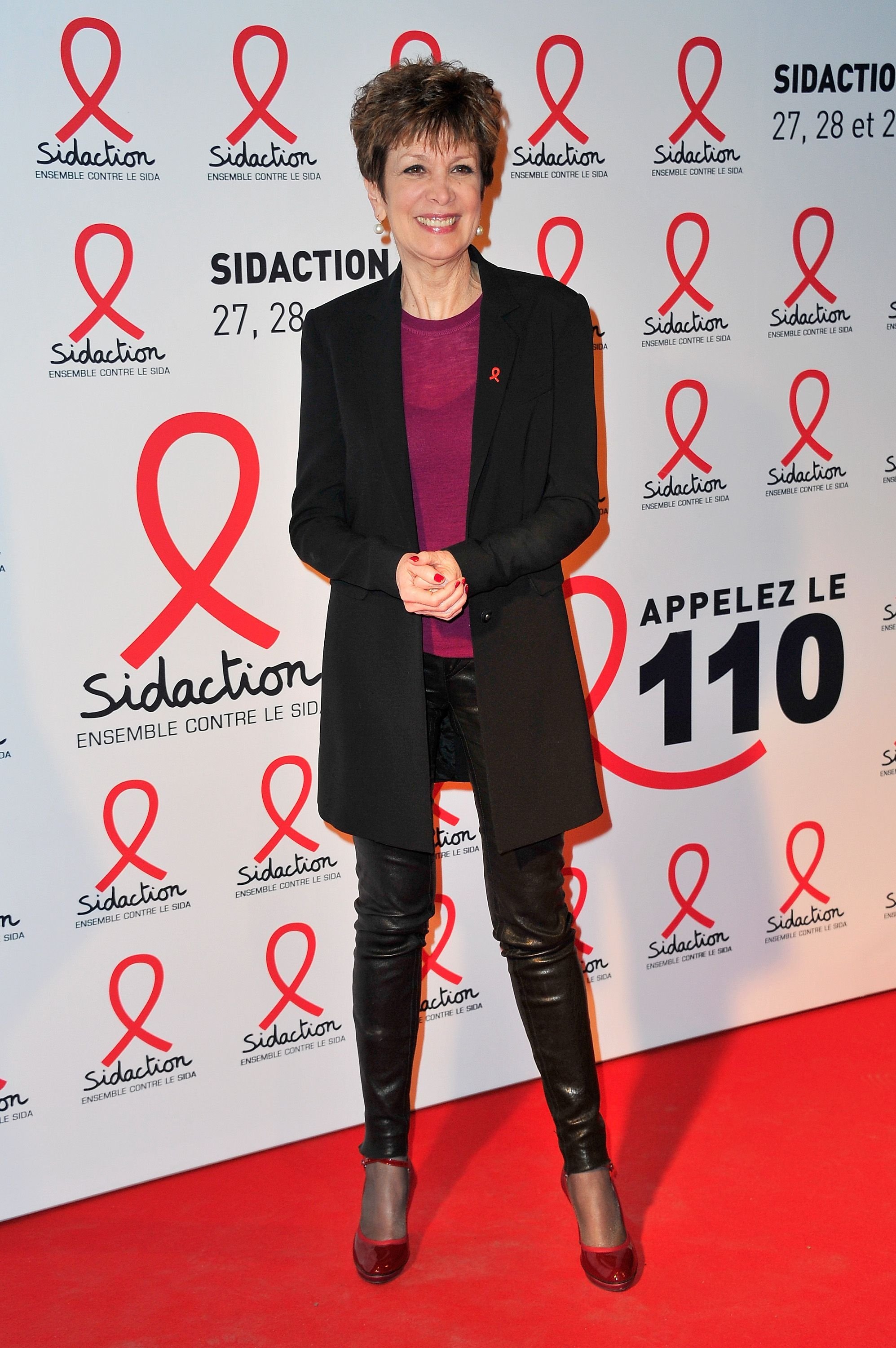 Catherine Laborde assiste à la Sidaction 2015 au Musée du Quai Branly. | Photo : Getty Images Catherine Laborde assiste à la Sidaction 2015 au Musée du Quai Branly. | Photo : Getty Images