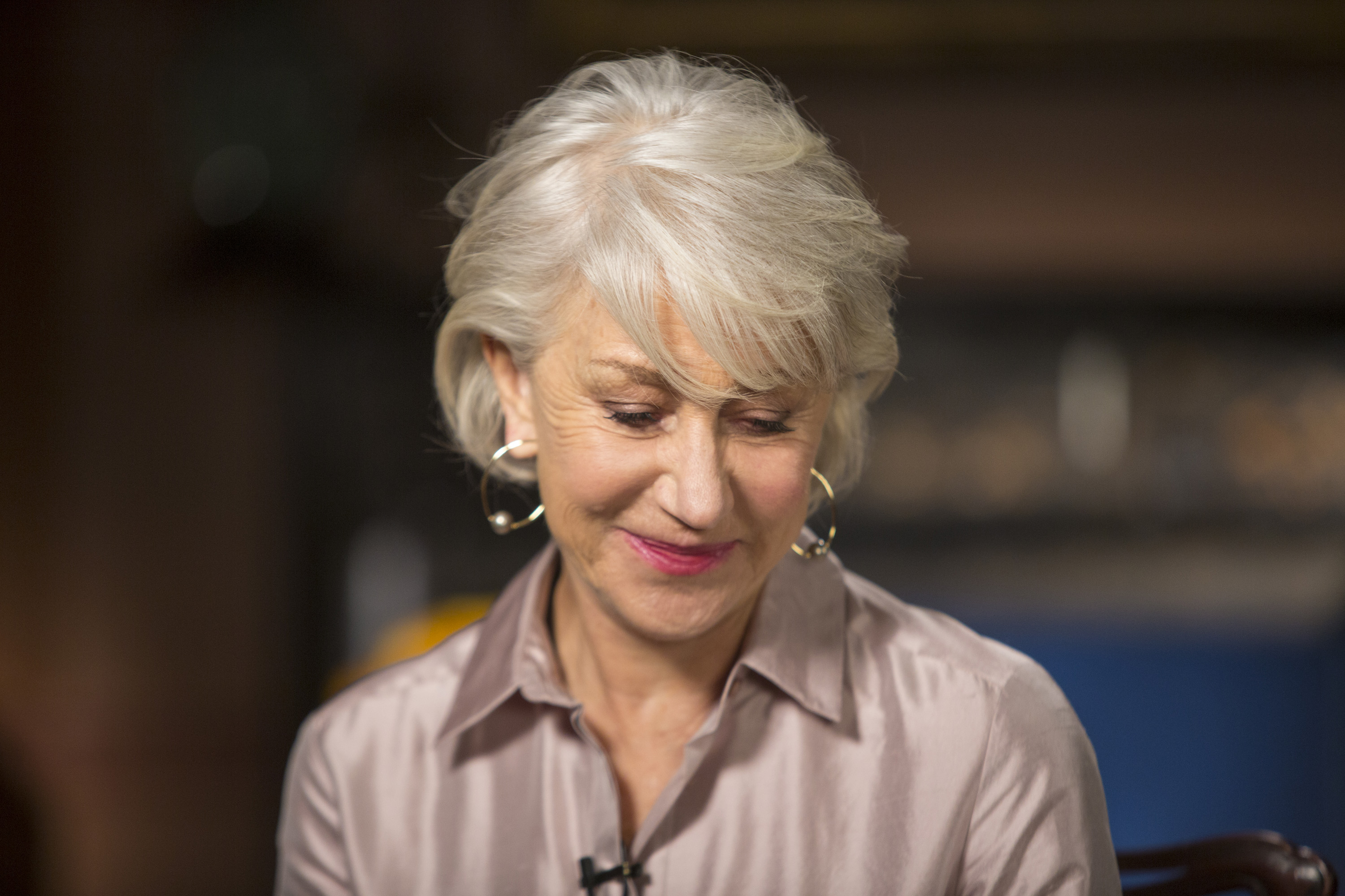 Helen Mirren on "Today with Willie Geist," on January 21, 2018 | Source: Getty Images