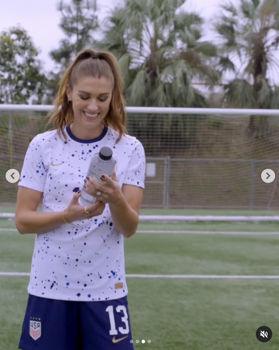 Alex Morgan, as seen in a video dated May 28, 2024 | Source: Instagram/alexmorgan13