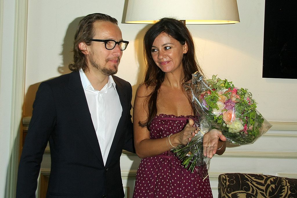 Marie-Julie Baup et son epoux Lorànt Deutsch | source : Getty Images