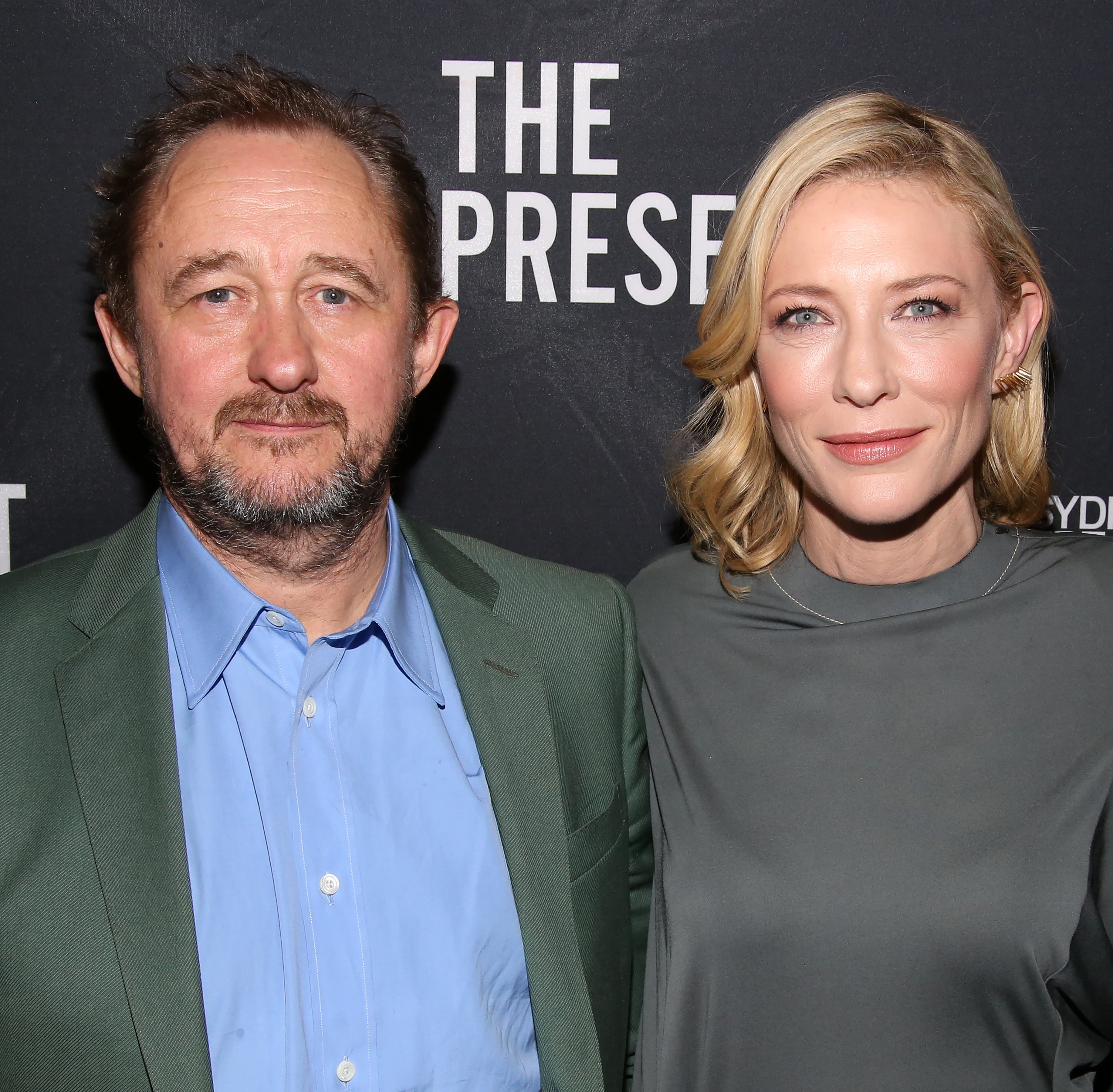 Andrew Upton and his wife, Cate Blanchett, at the Broadway opening Night of "The Present" at the Bryant Park Grill, NYC on January 8, 2017. | Source: Getty Images