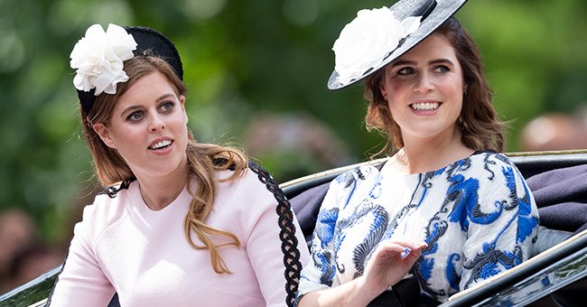 Sisters Princess Beatrice and Princess Eugenie pictured at Trooping The Colour, the Queen's annual birthday parade, 2019, London, England. | Photo: Getty Images