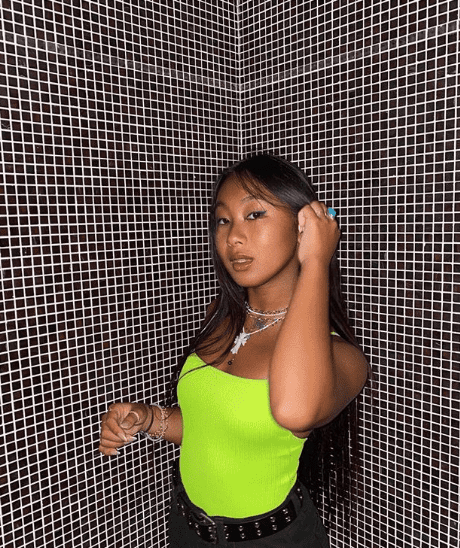 Capture d'écran Instagram Jade Hallyay / jadehallyday