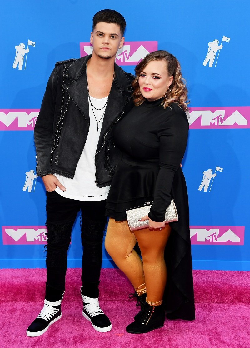 Tyler Baltierra and Catelynn Lowell on August 20, 2018 in New York City | Photo: Getty Images