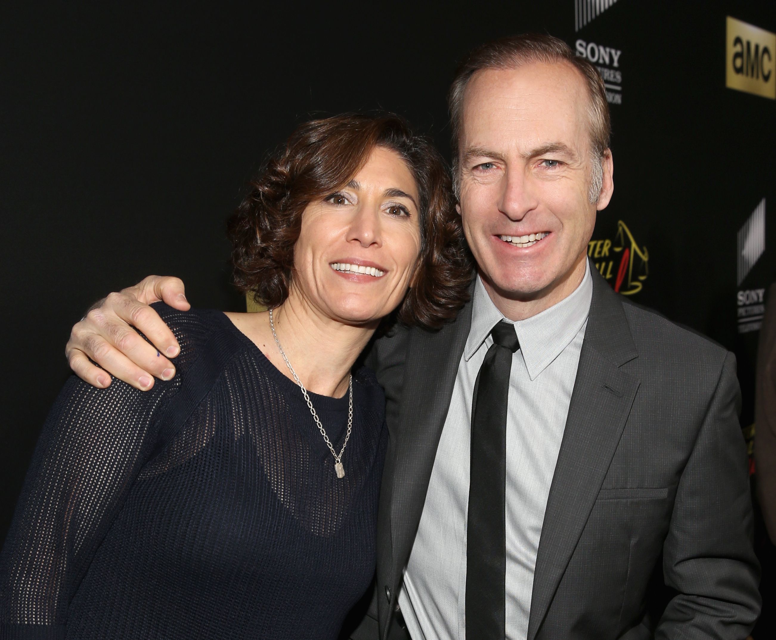 Naomi Odenkirk and Bob Odenkirk during the "Better Call Saul" Season 2 Premiere at Arclight Cinemas Culver City on February 2, 2016, in Culver City, California. | Source: Getty Images