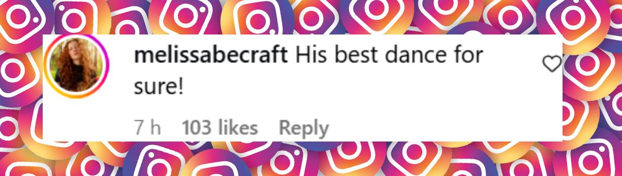 A fan comment dated November 12, 2025 | Source: Instagram/dancingwiththestars