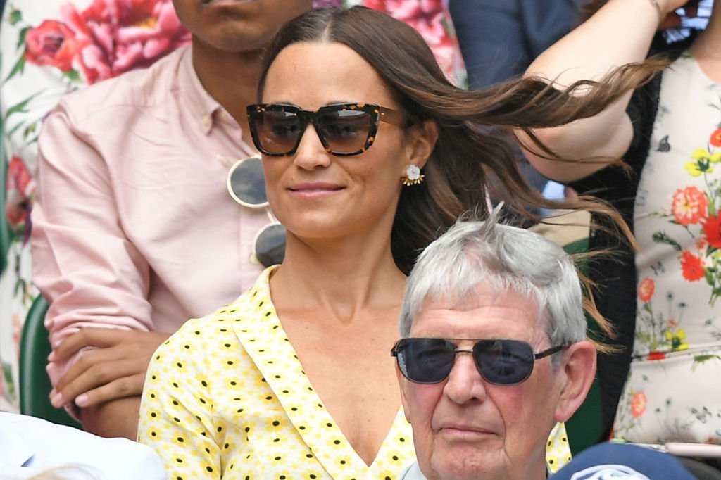 Pippa Middleton attends Wimbledon 2019 to view the Men Singles Semi-Finals | Photo: Getty Images