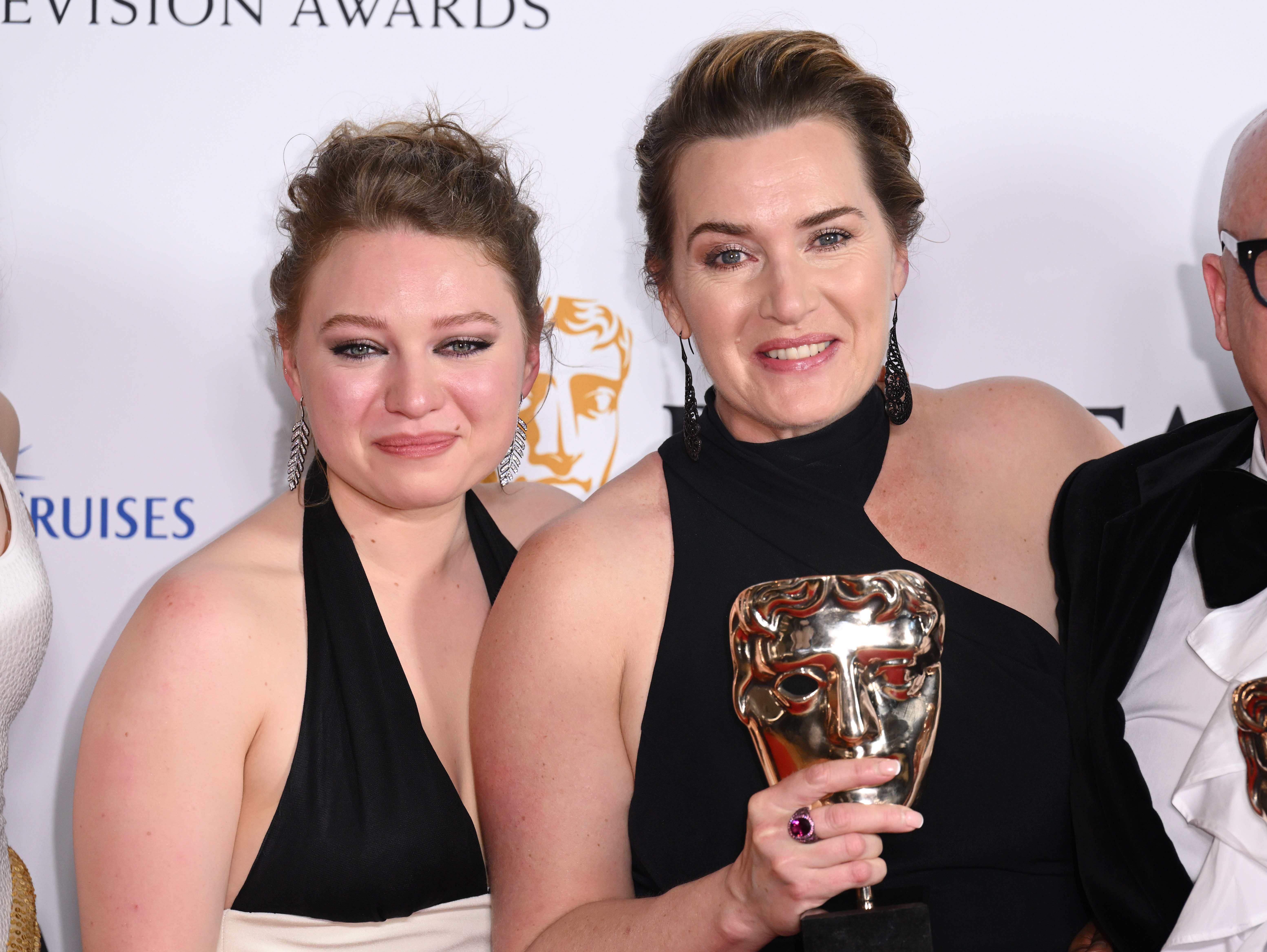 Mia Threapleton and Kate Winslet at the British Academy Television Awards in London, England on May 14, 2023 | Source: Getty Images