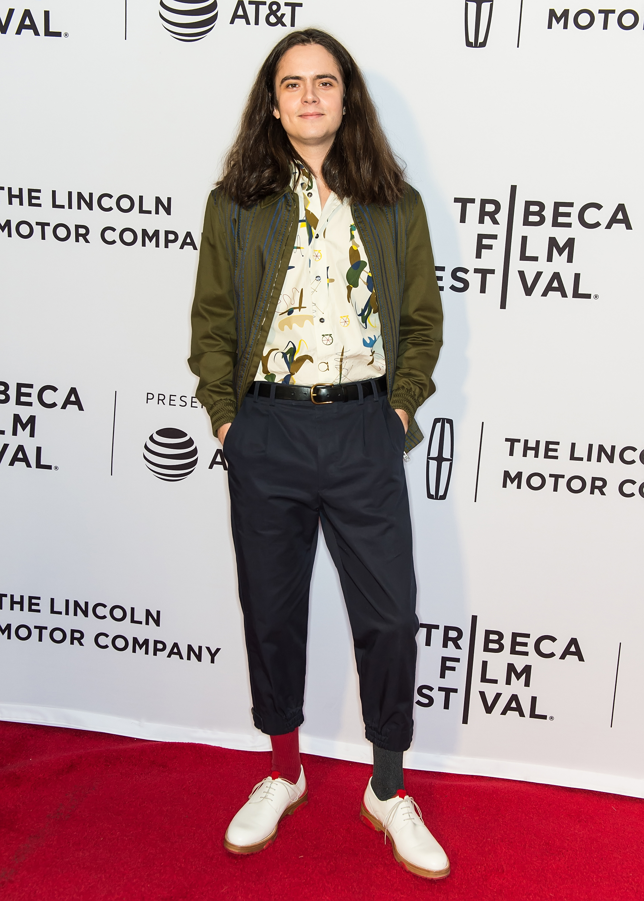 Miles Robbins at the premiere of "My Friend Dahmer," during the 2017 Tribeca Film Festival at Cinepolis Chelsea in New York City on April 21, 2017 | Source: Getty Images