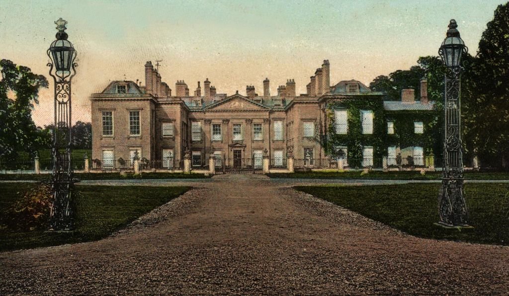 Althorp House, cerca de Northampton en 1910.| Foto: Getty Images