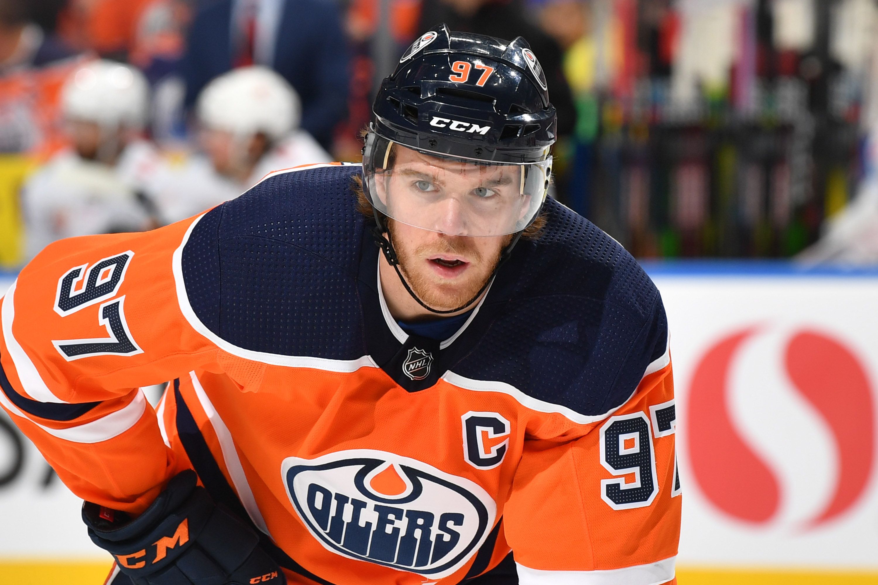 Connor McDavid of the Edmonton Oilers during a game against the Calgary Flames on January 29, 2020, at Rogers Place in Edmonton, Alberta, Canada | Photo: Andy Devlin/NHLI/Getty Images