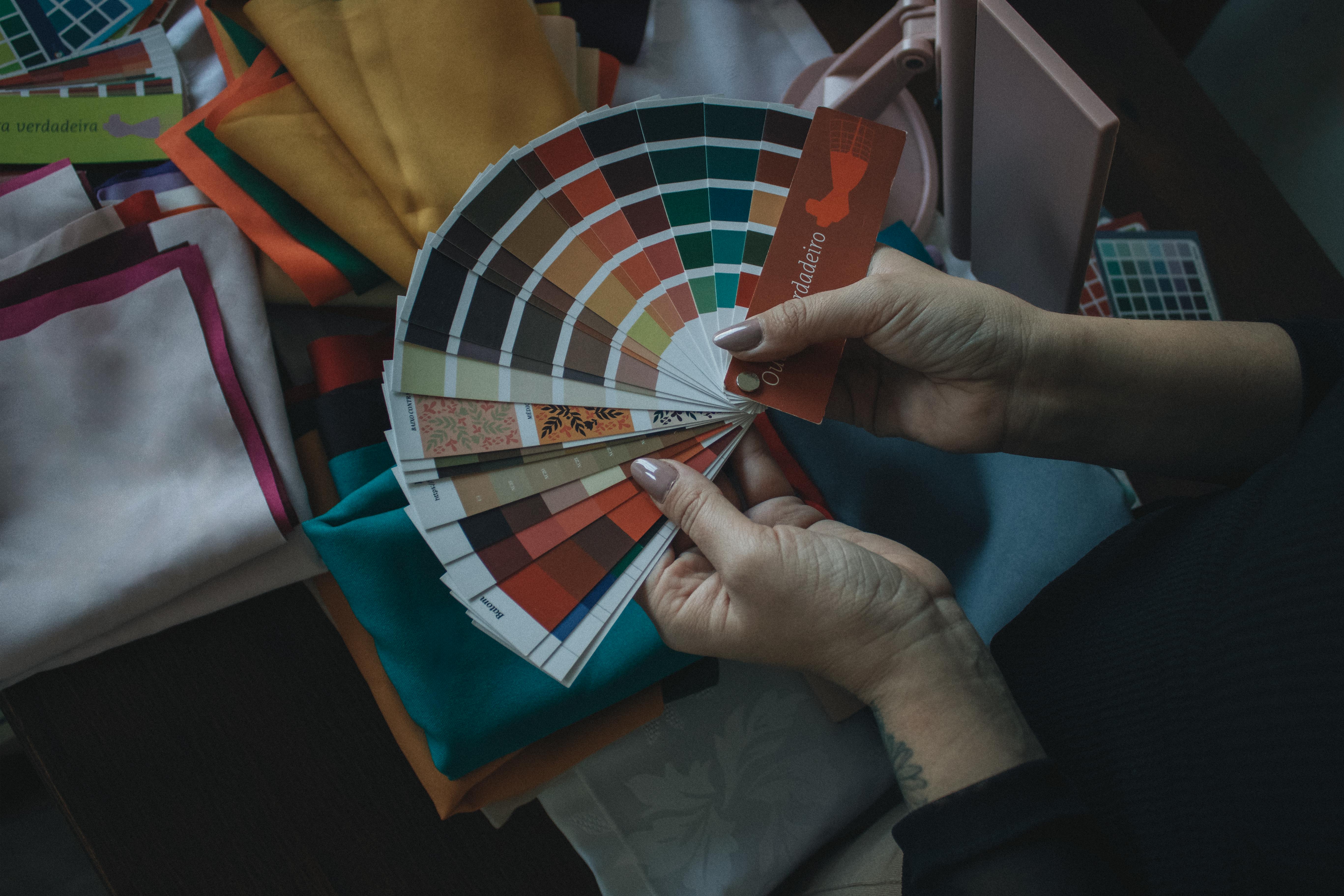 Color swatches | Source: Pexels