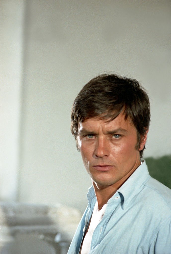 Portrait d'Alain Delon. | source : Getty Images